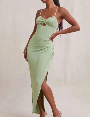 Rochie medie SHEIN, verde