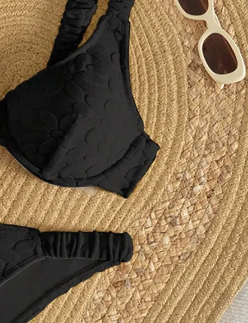 Costum de baie SHEIN, negru