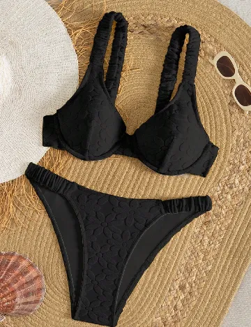 Costum de baie SHEIN, negru