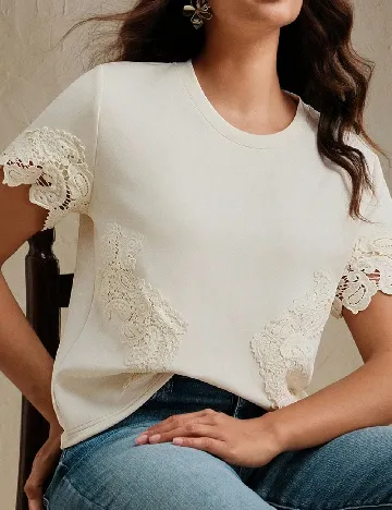 Bluza Anewsta, crem