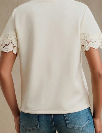Bluza Anewsta, crem