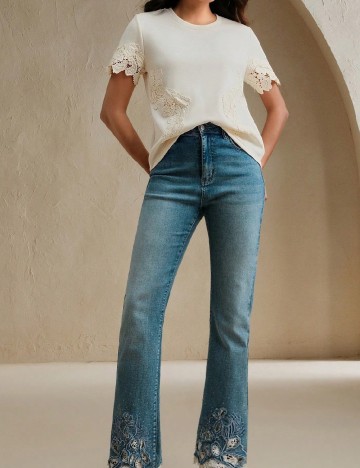 Bluza Anewsta, crem