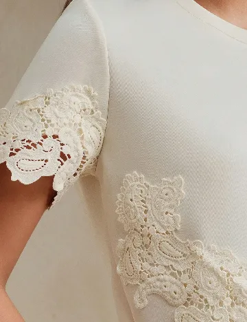 Bluza Anewsta, crem