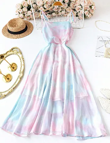 Rochie medie SHEIN CURVE, mix culori