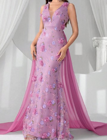Rochie lunga SHEIN, mov
