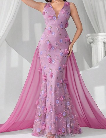 Rochie lunga SHEIN, mov