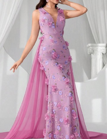Rochie lunga SHEIN, mov