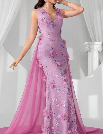 Rochie lunga SHEIN, mov
