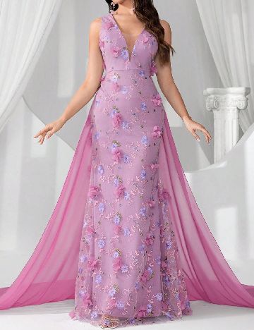 Rochie lunga SHEIN, mov