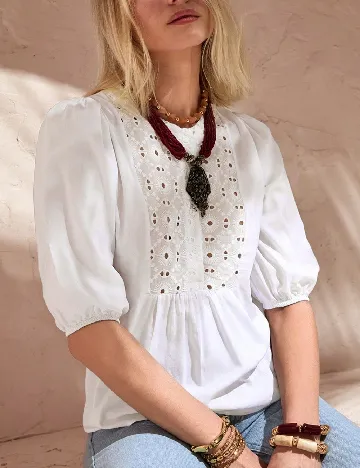 Bluza SHEIN, alb