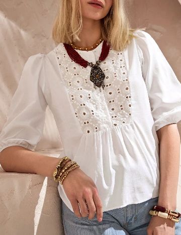 Bluza SHEIN, alb