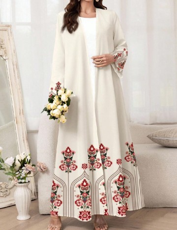 Kimono SHEIN, ecru