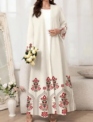 Kimono SHEIN, ecru