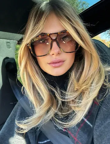 Ochelari de soare SHEIN, maro