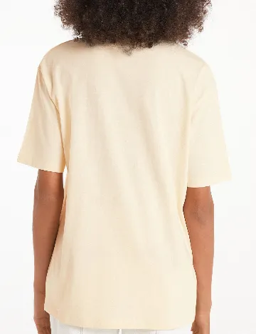 Tricou Tezenis, crem