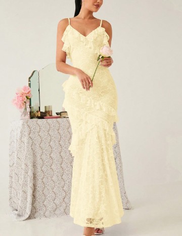 Rochie lunga SHEIN, galben