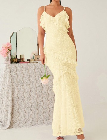 Rochie lunga SHEIN, galben
