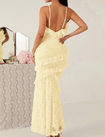 Rochie lunga SHEIN, galben