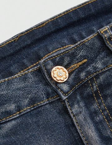 Pantaloni scurti Romwe Plus Size, mix culori