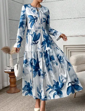 Rochie lunga SHEIN, albastru