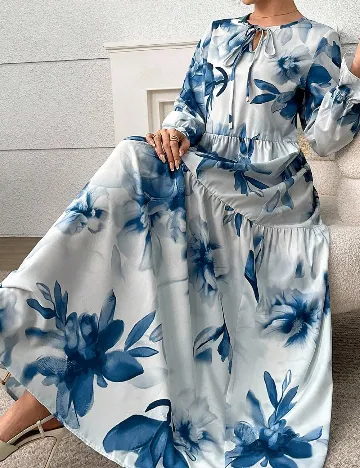Rochie lunga SHEIN, albastru