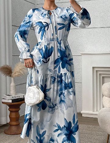 Rochie lunga SHEIN, albastru