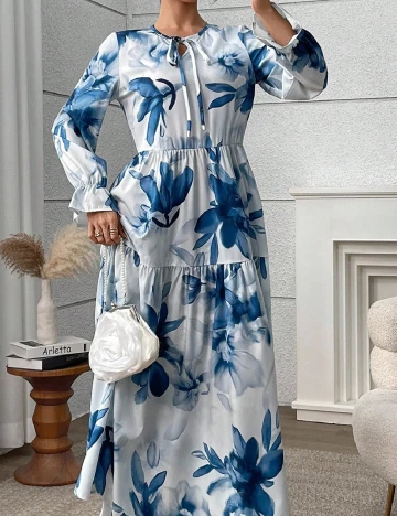 Rochie lunga SHEIN, albastru