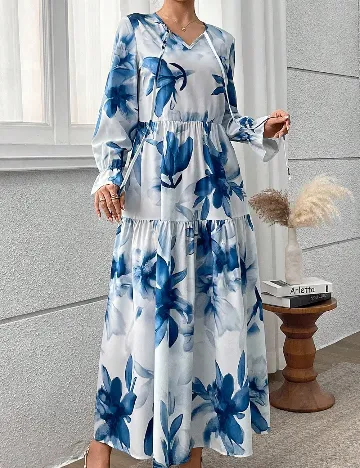 Rochie lunga SHEIN, albastru