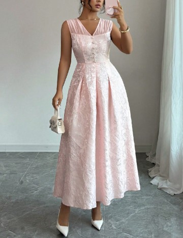 Rochie lunga SHEIN, roz