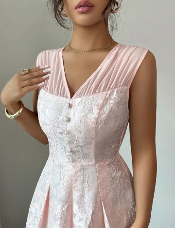 Rochie lunga SHEIN, roz
