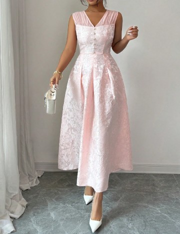 Rochie lunga SHEIN, roz