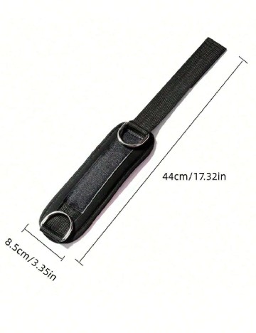 Set curele reglabile pentru glezne 2 bucati SHEIN, negru