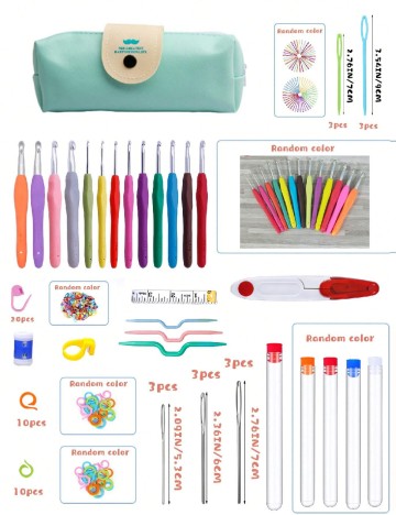 Kit crosetat SHEIN, mix culori