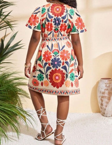 Rochie Shein Kids, mix culori