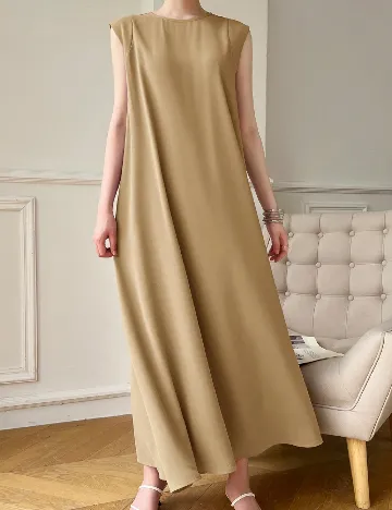 Rochie lunga SHEIN, maro