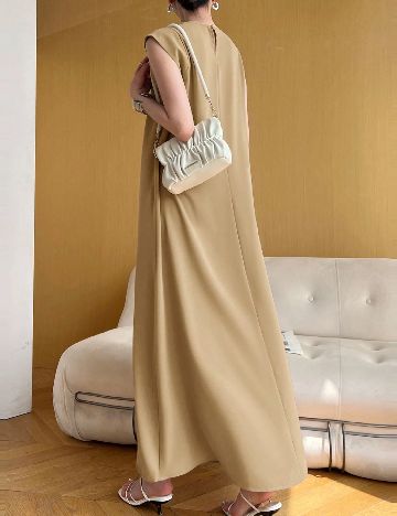 Rochie lunga SHEIN, maro