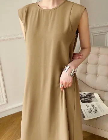 Rochie lunga SHEIN, maro