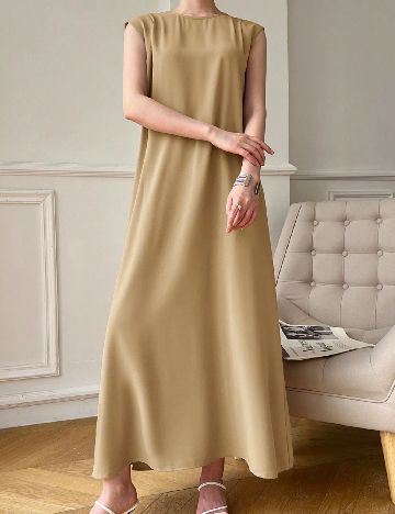 Rochie lunga SHEIN, maro