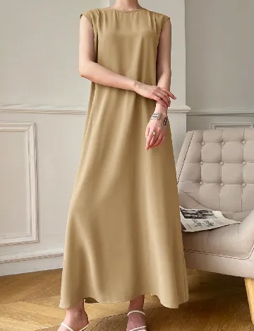 Rochie lunga SHEIN, maro