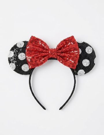 Coronita SHEIN, negru/rosu