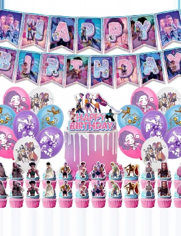 Set accesorii de petrecere SHEIN, mix culori