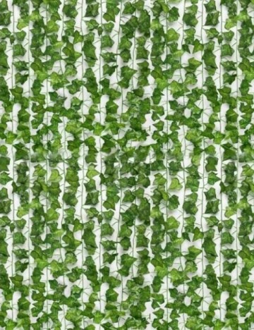 Set plante verzi decorative, 12 bucati SHEIN, verde