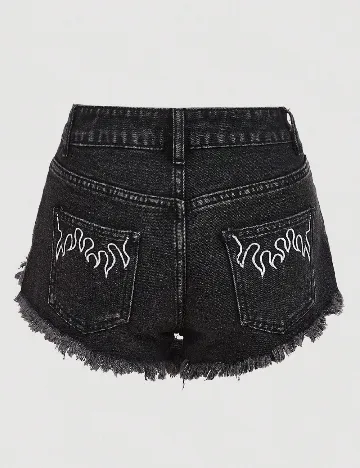 Pantaloni scurti SHEIN, negru