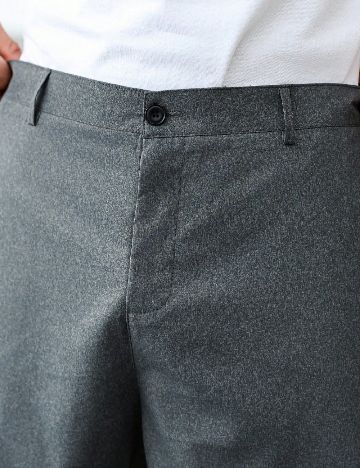 Pantaloni scurti SHEIN Plus Size Men, gri