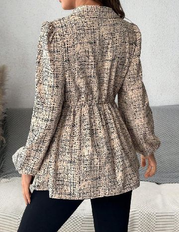 Bluza SHEIN Maternity, bej