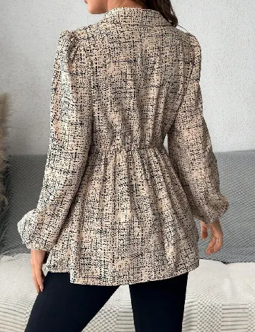 Bluza SHEIN Maternity, bej