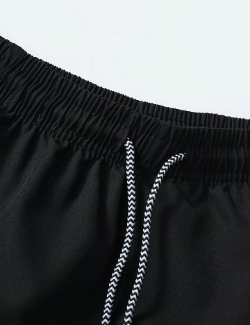 Pantaloni scurti SHEIN, negru
