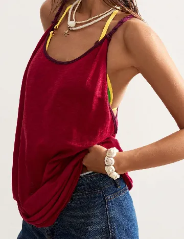 Bluza SHEIN, rosu