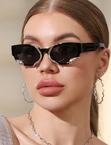 Ochelari de soare SHEIN, negru