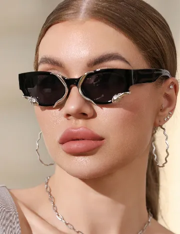 Ochelari de soare SHEIN, negru
